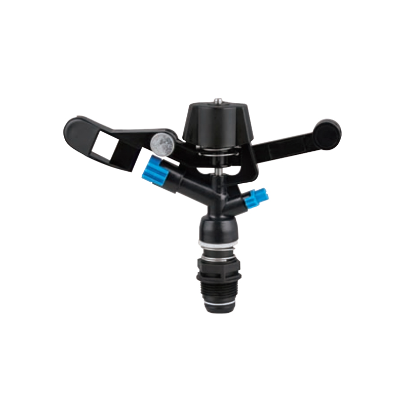 DC-S33 Farm Irrigation System High Quality Full Circle Double Nozzles Impact Sprinkler Para sa Farm Irrigation