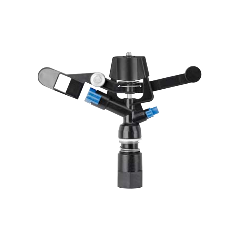 DC-S33 Farm Irrigation System High Quality Full Circle Double Nozzles Impact Sprinkler Para sa Farm Irrigation