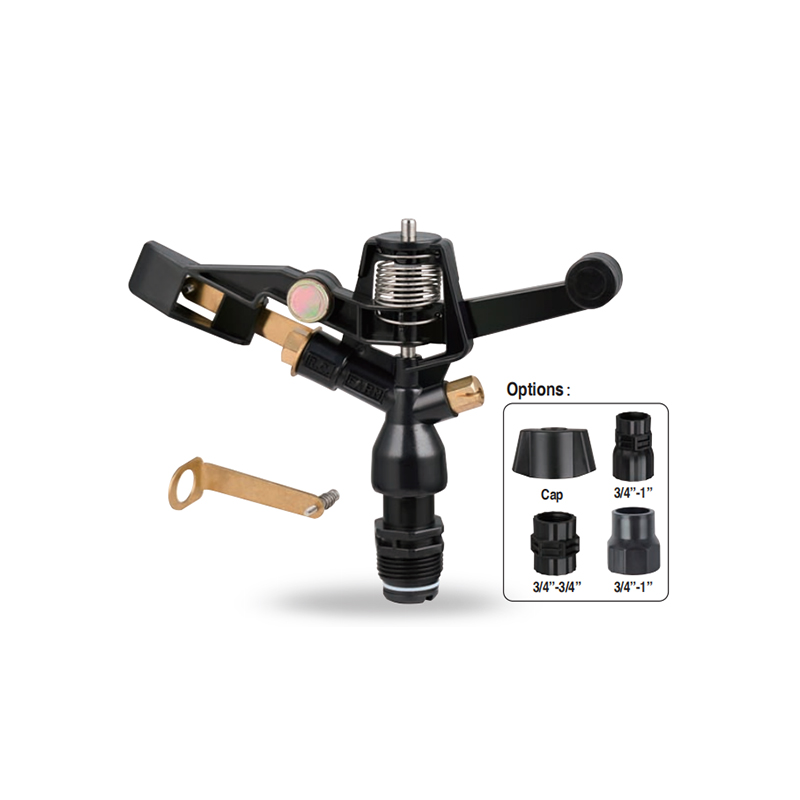 DC-S12-1(RC-160-N) POM Agricultural Irrigation Sprinkler na May Brass Nozzles