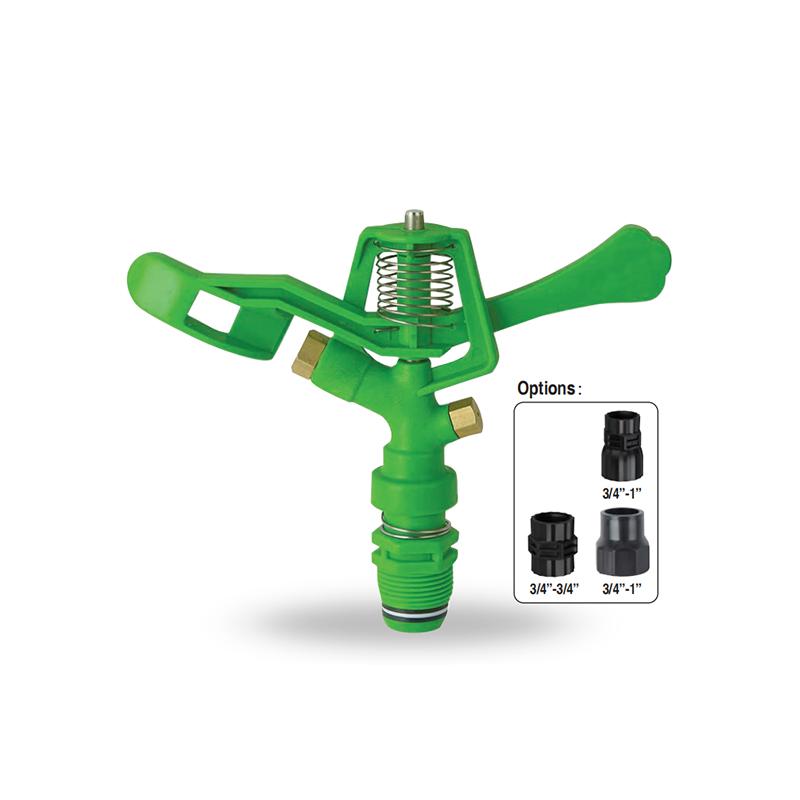 DC-S20 POM Agricultural Irrigation Sprinkler na May Metal Nozzles