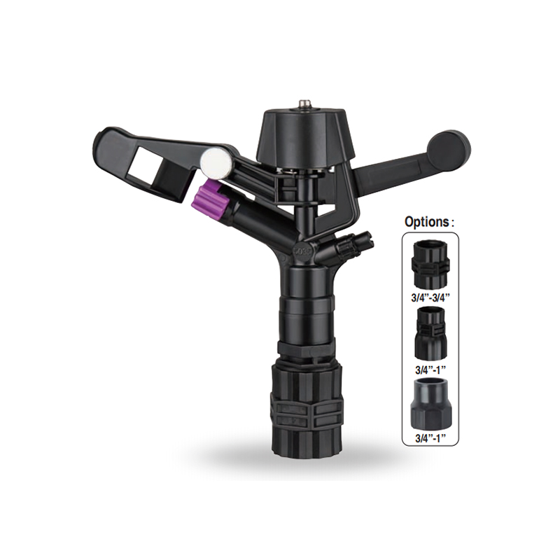 DC-S31 SERIES Double Nozzle Pang-agrikultura na Tubig na Plastic Impact Sprinkler Para sa Irrigation Sprinkler