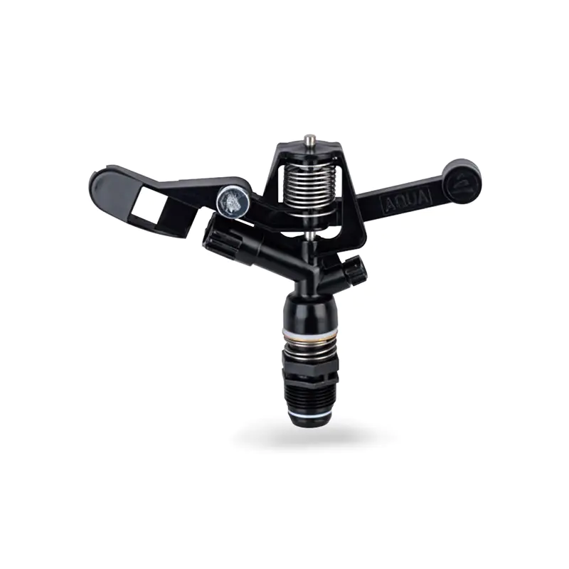 DC-S33 Farm Irrigation System High Quality Full Circle Double Nozzles Impact Sprinkler Para sa Farm Irrigation