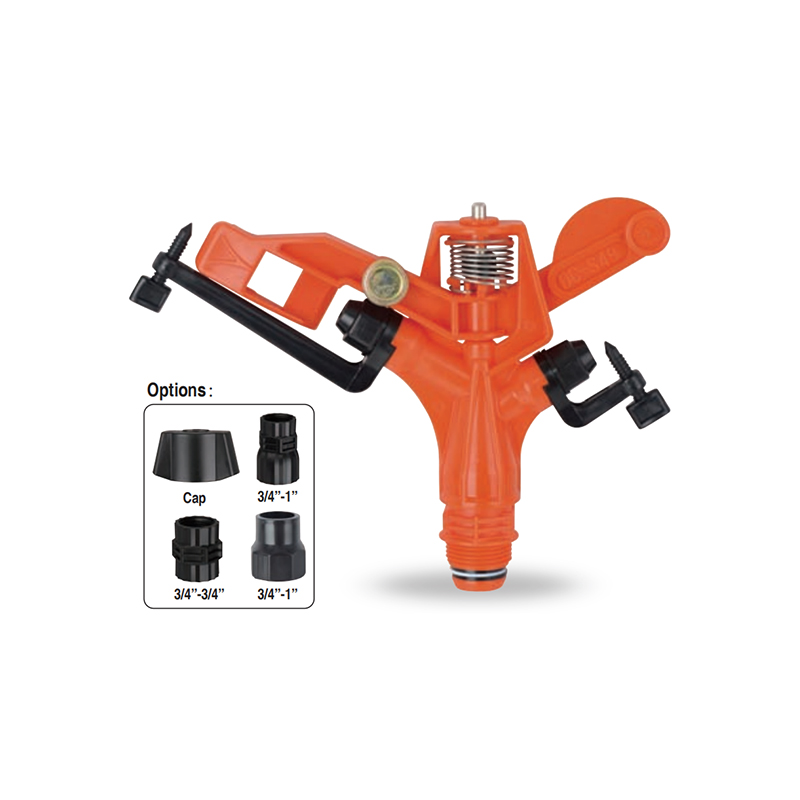 DC-S49 Orange Color Agricultural Irrigation Plastic Impact Sprinkler Na May 3/4